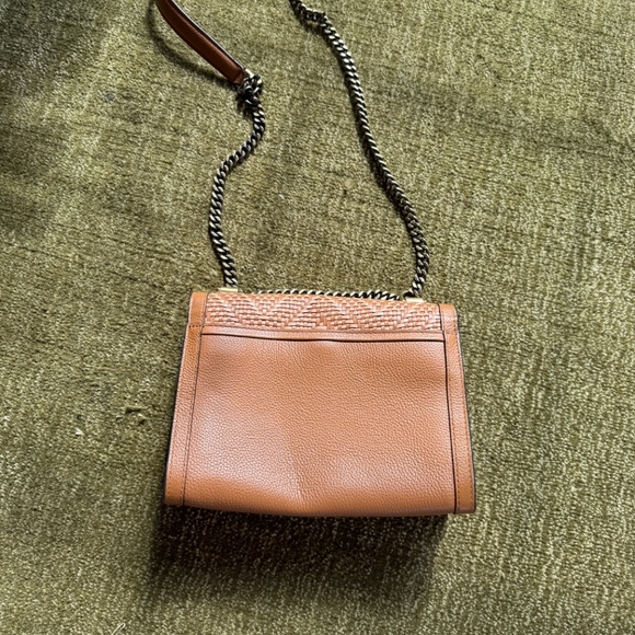 Michael Kors Whitney Crossbody Bag in Woven Butternut & Acorn - Picture 3 of 5